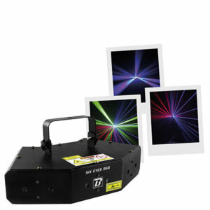 Laser multipoints BOOMTONE DJ SIX EYES RGB
